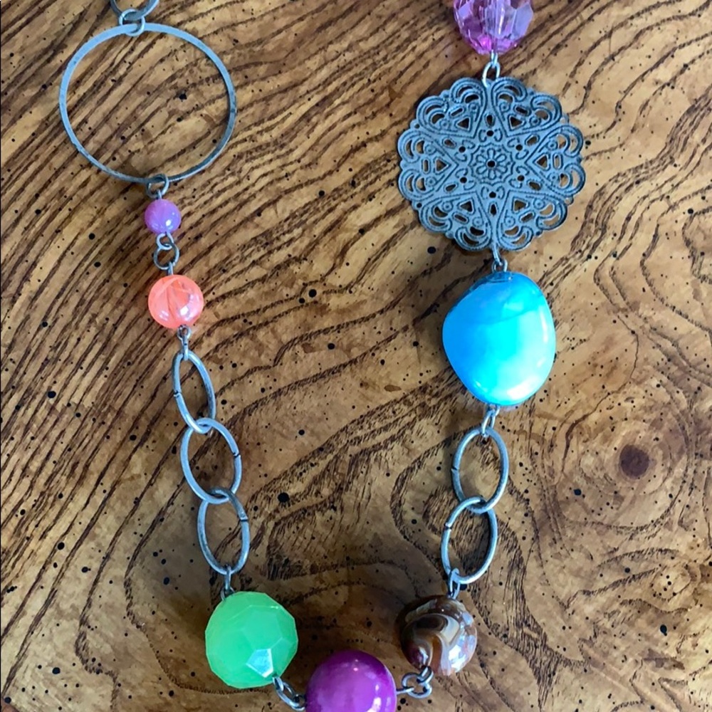 🦄 Colorful Boho Chic Necklace 🌸